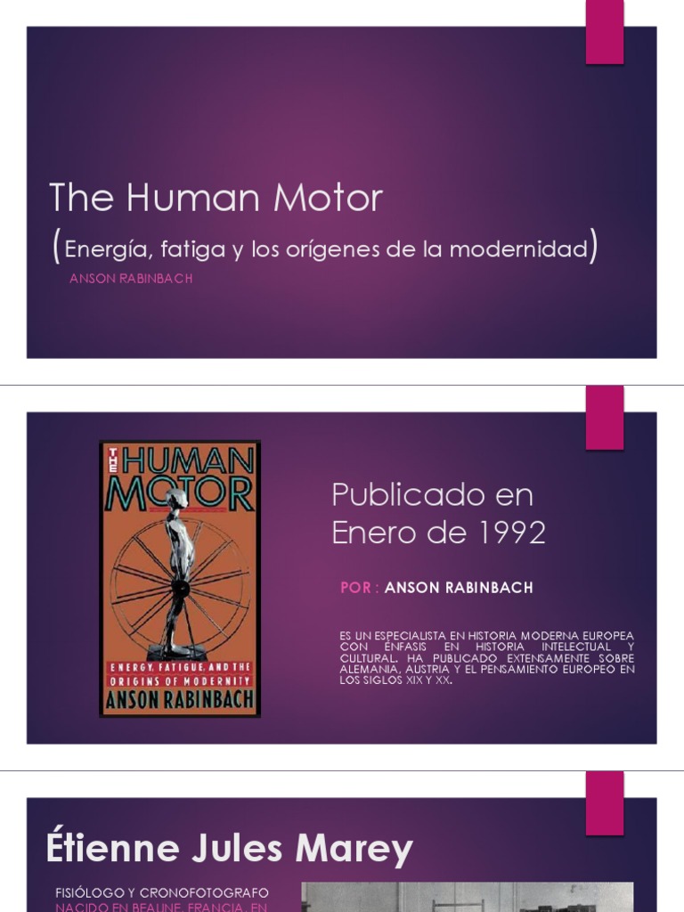 The Human Motor | PDF | Science | Ciencias Naturales