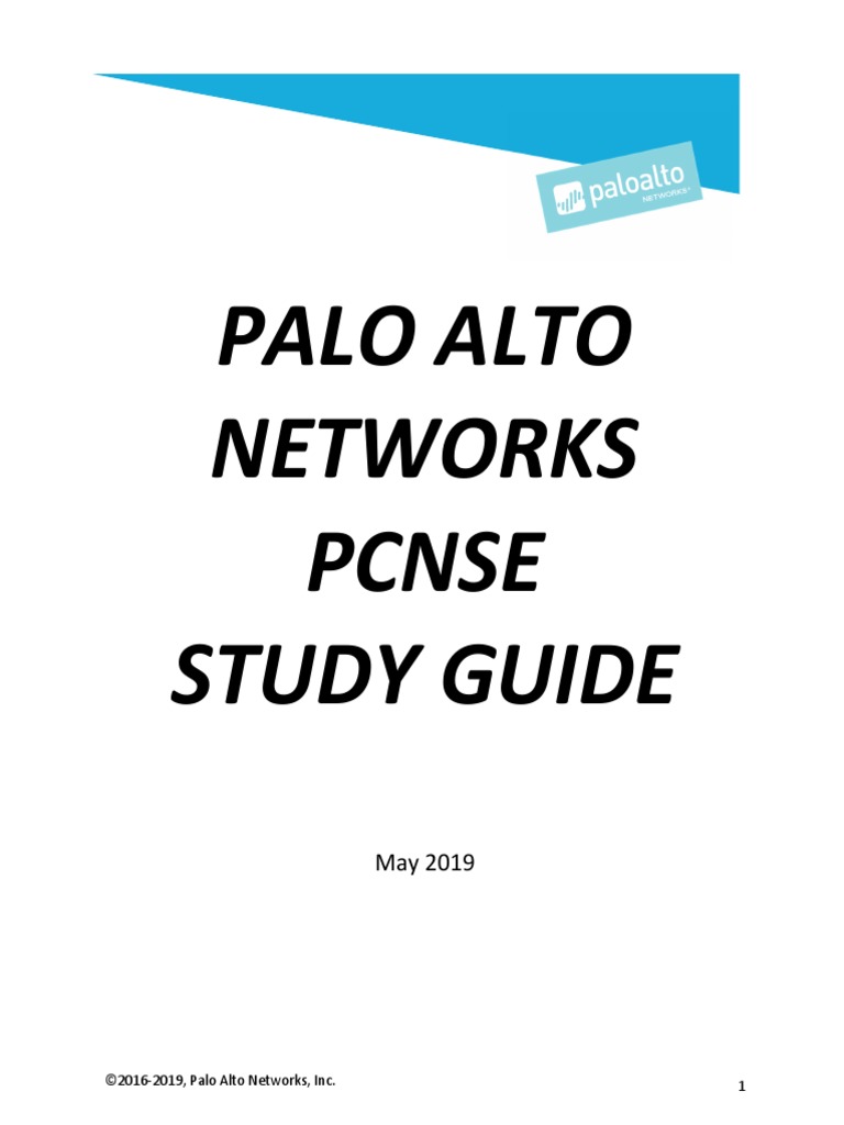 Pcnse Study Guide PDF Firewall Computer Network
