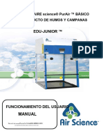 Air Science Balances Enclosures and Powder Weighing Cabinets P5 Manual - En.es