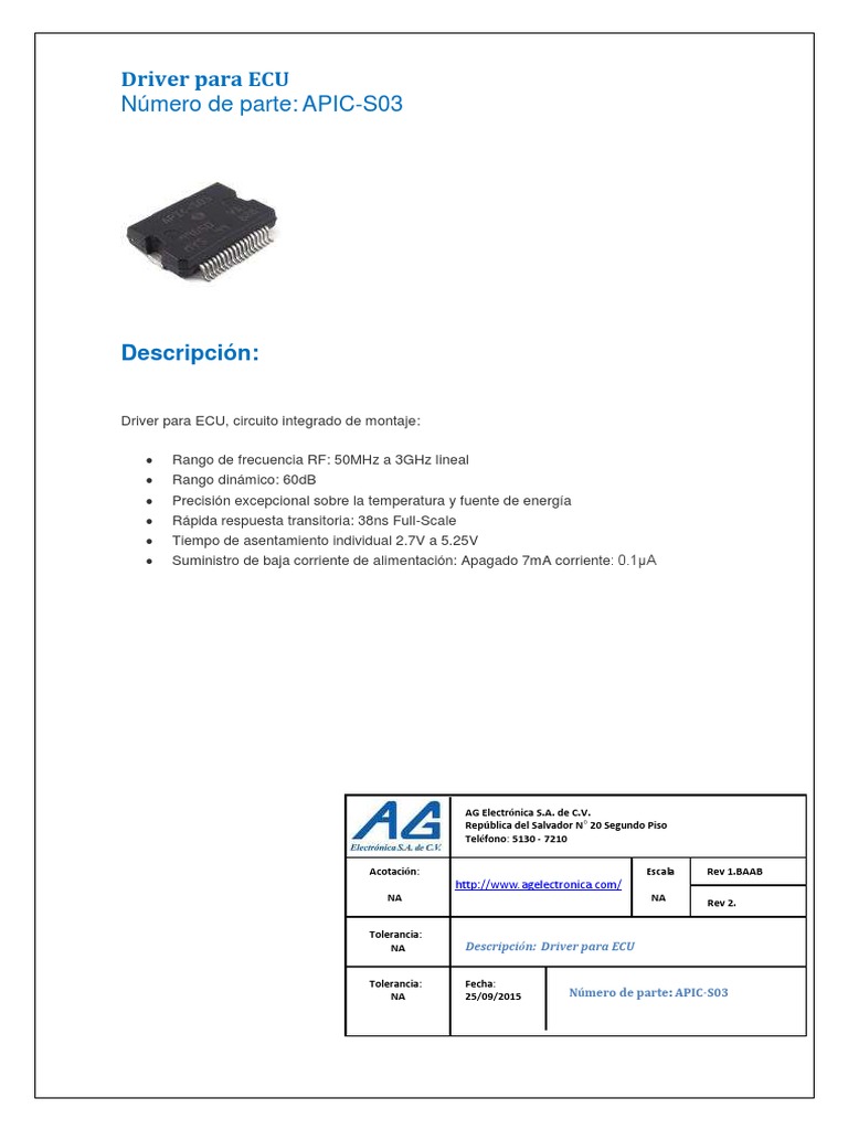 Apic s03 PDF | PDF | Electrónica | Ingenieria Eléctrica