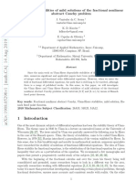 Ulam-Hyers Stabilities of Mild Solutions of The Fractional Nonlinear Abstract Cauchy Problem