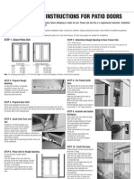 Quadra+ Riser Doorset Installation Guide | PDF | Door | Screw