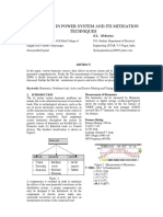 Harmonics in Power System and Its Mitigation Techniques: A.J. Mehta K.L. Mokariya