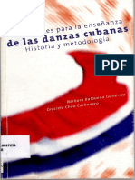 Apuntes para La Enseñanza de La Danza Cubana