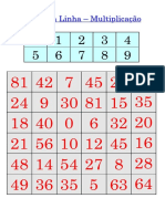 Cinco em Linha Multiplicacao PDF