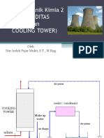 Operasi Teknik Kimia 2 (Humiditas Dan Cooling Tower) : Oleh: Nur Indah Fajar Mukti, S.T., M.Eng