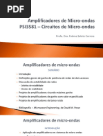 Projeto de Amplificadores de Micro-Ondas - PSI3581 - 2018 - V2