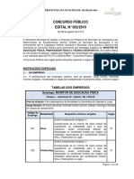 Informações Sobre Concurso