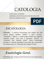 Aula de Escatologia