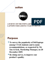 A Survey of The Popularity of Dell Laptops Used Among Utar Students