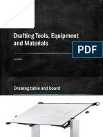 Drafting Tools, Equipment and Materials