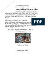 Alam Sekitar Perspektif Islam