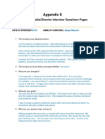 Appendix E: Curriculum Specialist/Director Interview Questions Pages 125-126