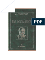 Os Pré-Socráticos - SOUZA, J C.pdf