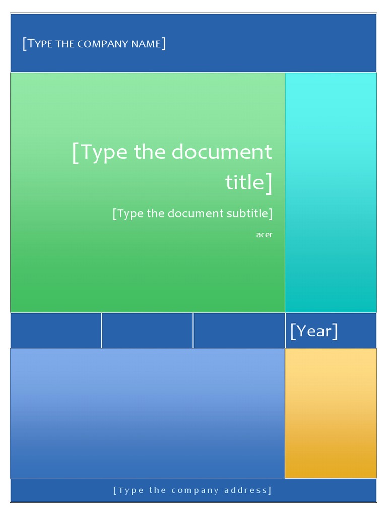Acer Company Document Overview | PDF