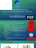 Roadmap Infrastruktur Data Center Egovernment Nasional Semuel Abrijani Pangerapan