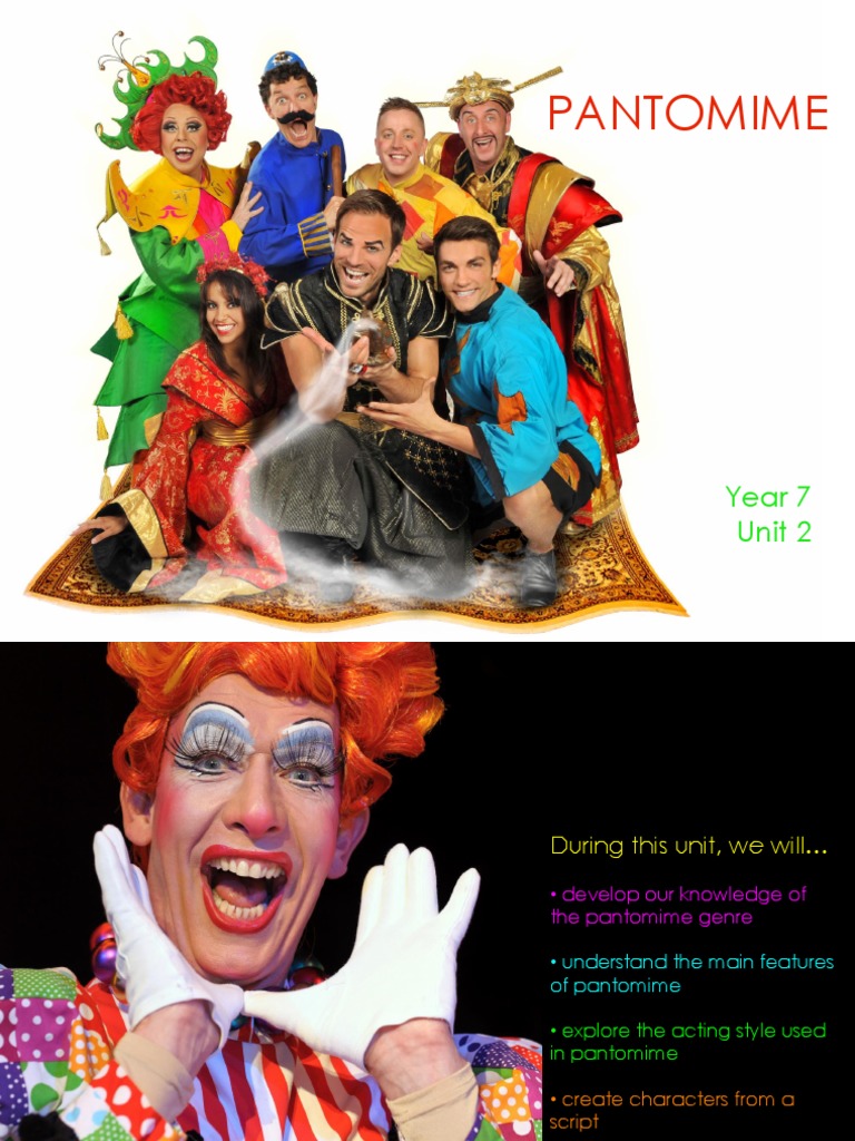 Exploring Pantomime: Characters & Performance | PDF | Snow White | Audience