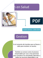 gerencia en salud