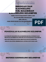 Bimbingan Dan Kaunseling Tajuk: Kelebihan Kaunseling Kelompok