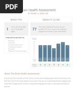 Brain Care Score | PDF | Alcoholism | Drink