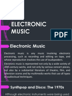 History of Electronic Music