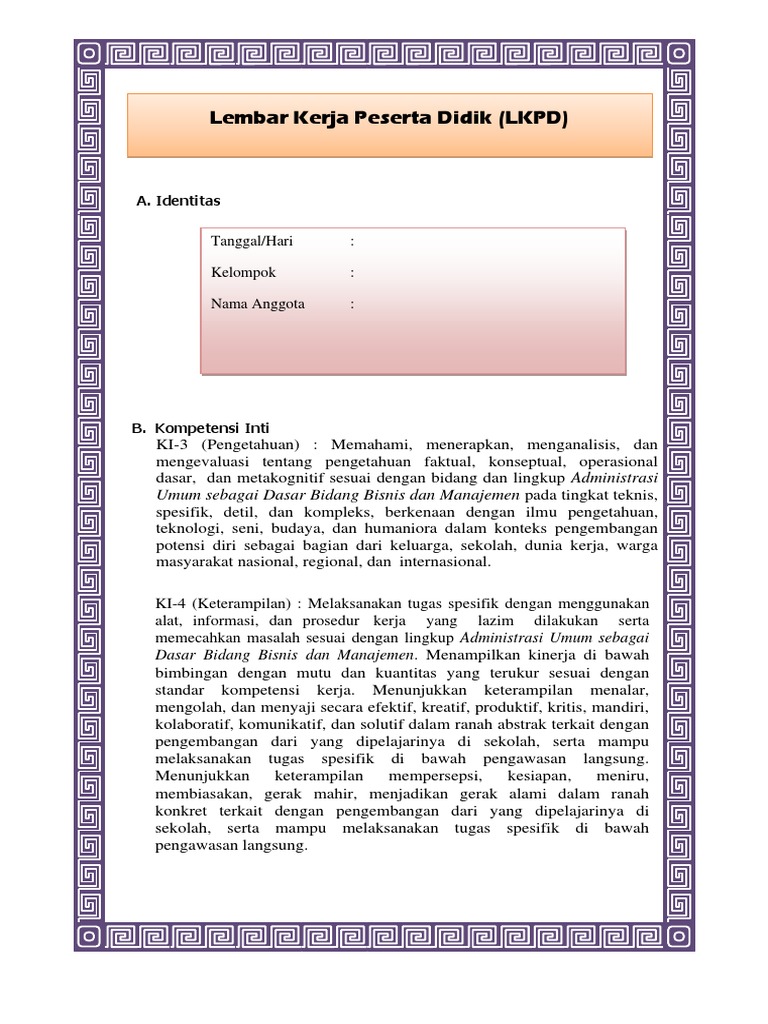LKPD | PDF
