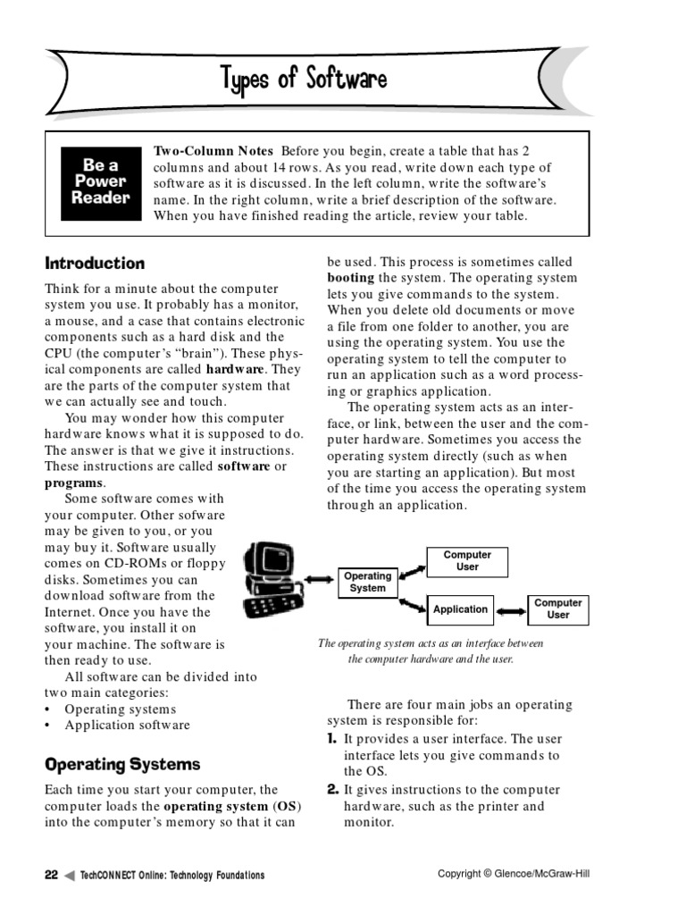 Types of Software: Bea Power Reader | PDF | Operating System | Personal ...