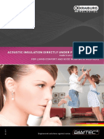 Damtec Katalog Insulation Directly Under Floor Covering 2018 14933 PDF
