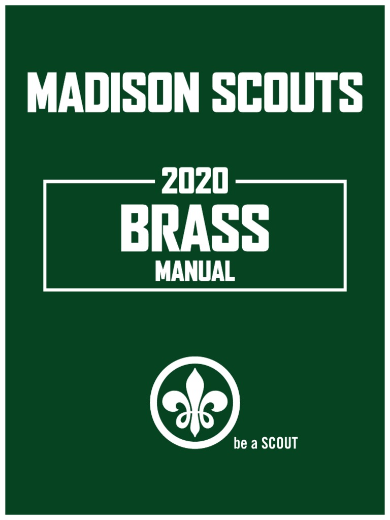 Madison Scouts Brass Auditions 2020 PDF Tuba Brass Instruments