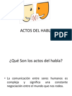 Actos Del Habla