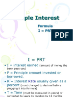 Simple Interest Computation