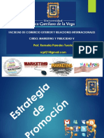 Estrategias de Promoción III