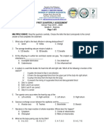 Updated Grade 9 Science First Grading