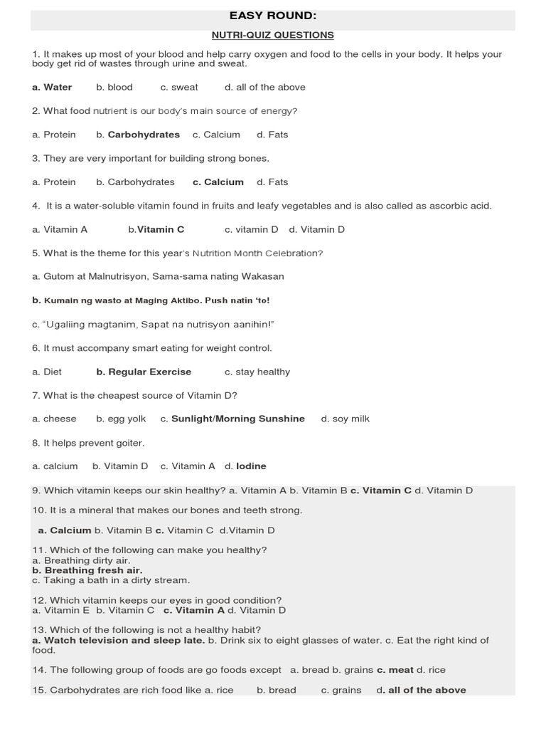 NUTRITION QUIZ QUESTIONS AND ANSWERS PDF TAGALOG visual data 3