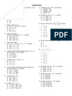 Uts Matematika Kls 8