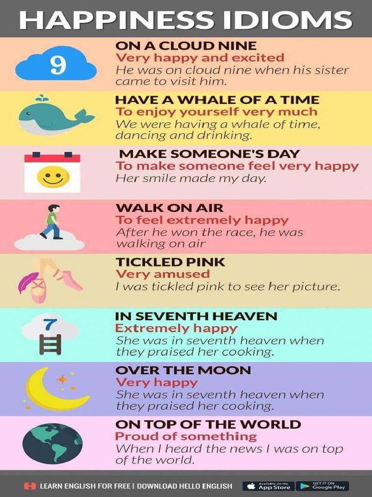 Walk On Cloud Nine Idiom