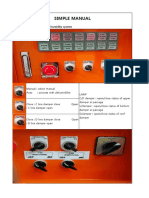 Simple Manual: Line C Metalizing Damper & Humidity System