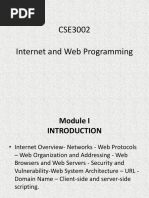 CSE3002 Internet and Web Programming