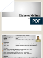 Diabetes Melitus: Dr. Ihsanil Husna, SPPD