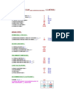 Design of Two Way Slab (I.S Method) : Input Datas