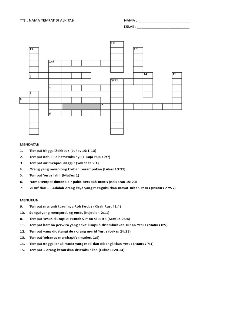 353361782 Teka Teki Silang Alkitab Pdf