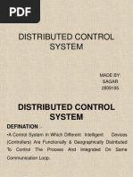 Distributed Control System: Made By: Sagar 2809195