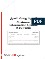 KYC Form Application SABB