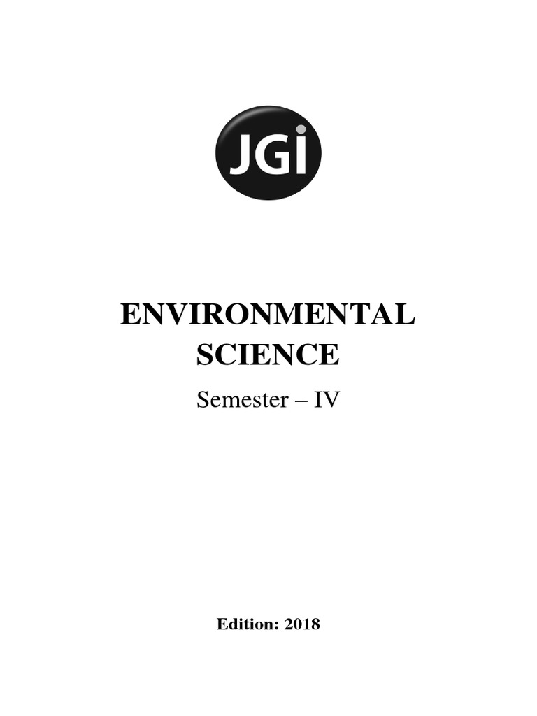 EVS Sem 4-2 PDF | PDF | Groundwater | Environment