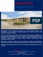 Wessington Cryogenics Company Profile and Products