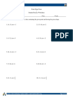 Day 9 - Point Slope Homework Complete PDF
