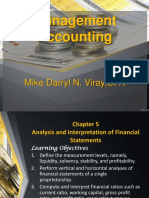 Analysis and Interpretation of Financial Statement