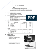 Job Sheet Rem Cakram