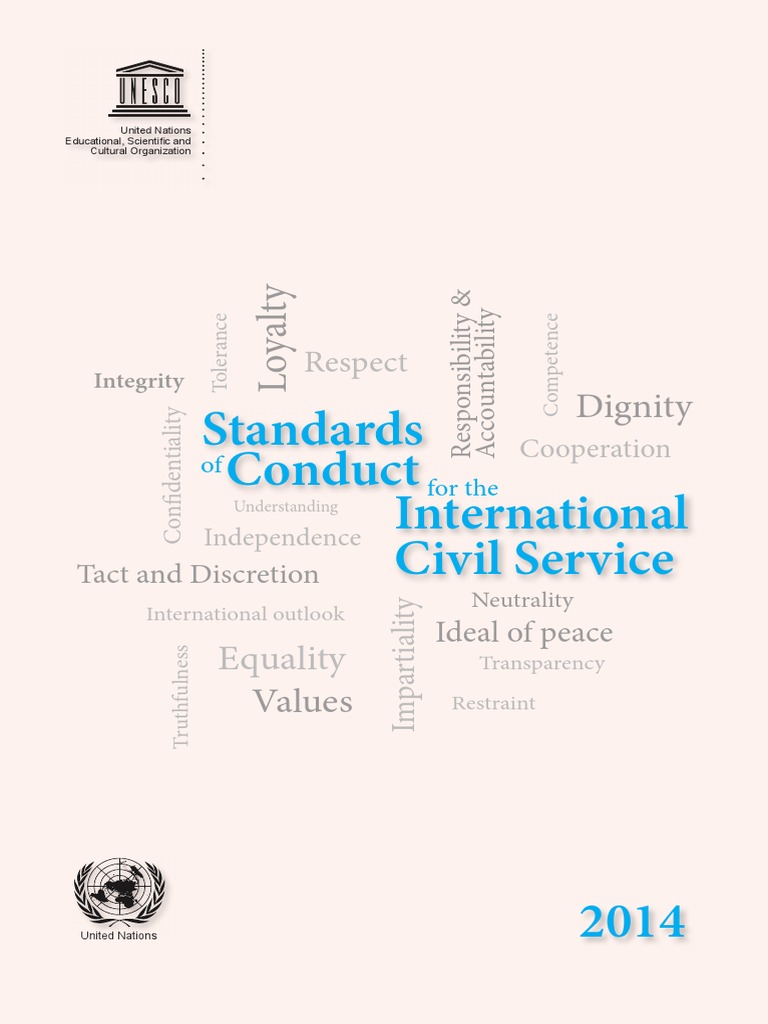 Standards Of Conduct Civil Service Pdf – JMNBC