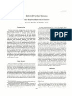 Infected Cardiac Myxoma Case Report 